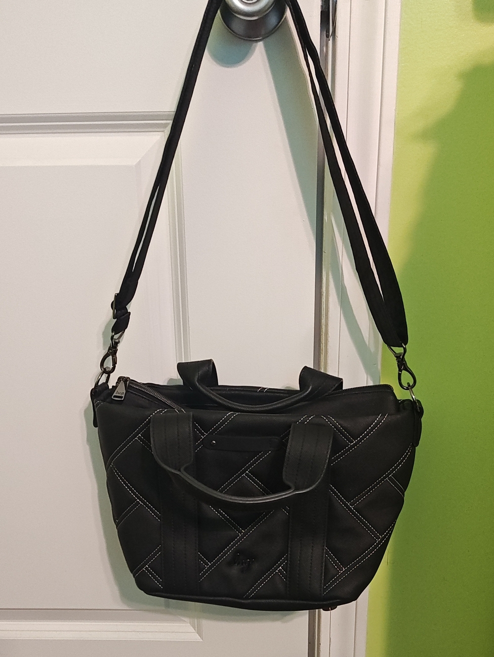 lug Dory VL Black with Ice Pop Stitching